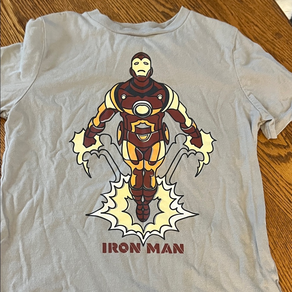 GAP Iron Man Graphic Tee - Gray